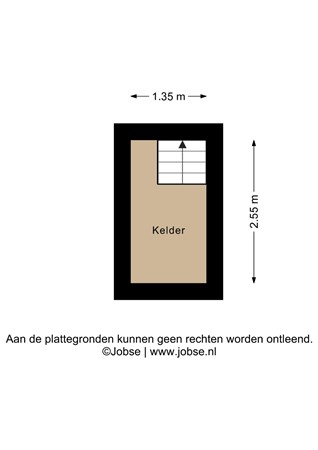 Floorplan - Vondelstraat 18, 3751 EV Bunschoten-Spakenburg